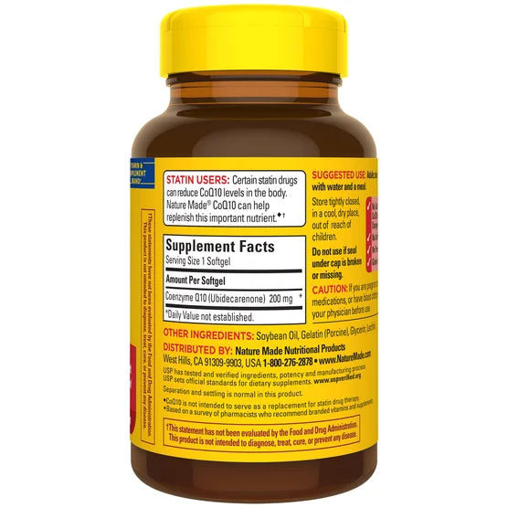 Costco Nature Made Co Q10 200mg 140顆