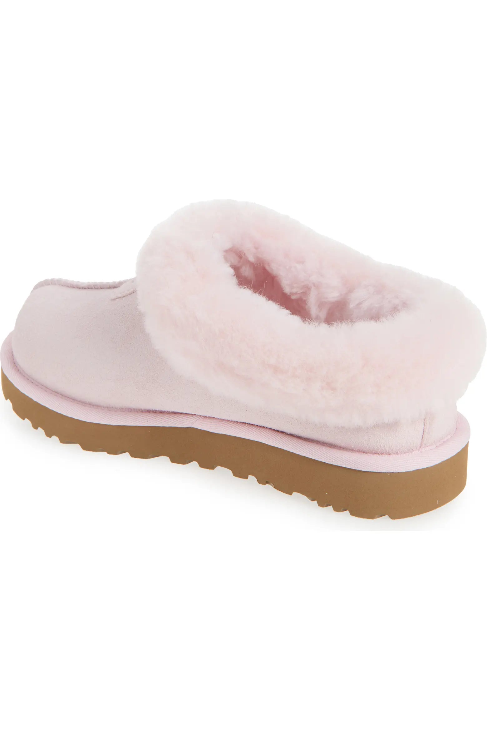 ND UGG 女生 Tazzette 絨絨毛領厚底穆勒鞋