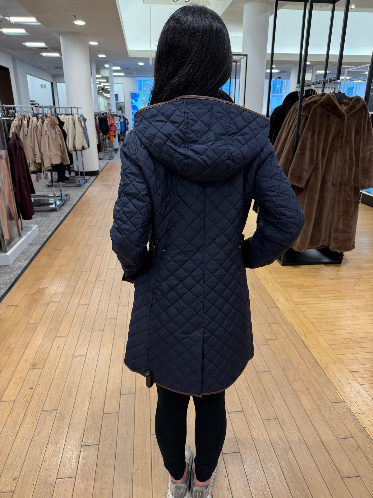 RL 女生 雷格科技羽絨外套 - 深藍