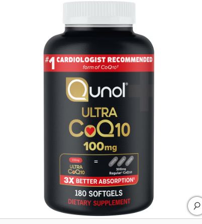 Costco Qunol Ultra CoQ10 100mg 180粒