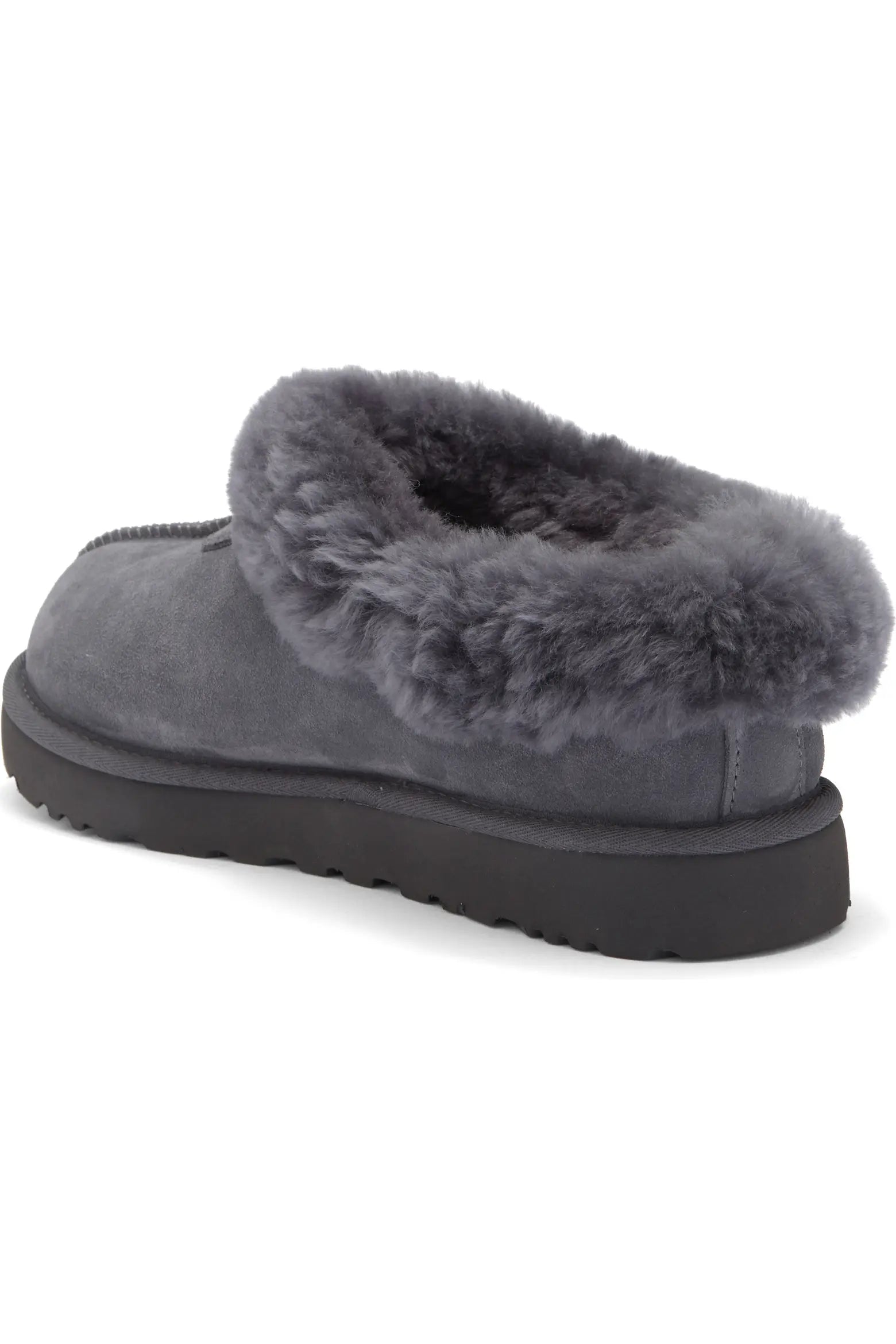 ND UGG 女生 Tazzette 絨絨毛領厚底穆勒鞋