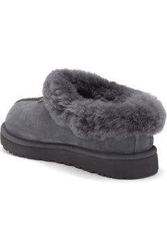 ND UGG 女生 Tazzette 絨絨毛領厚底穆勒鞋