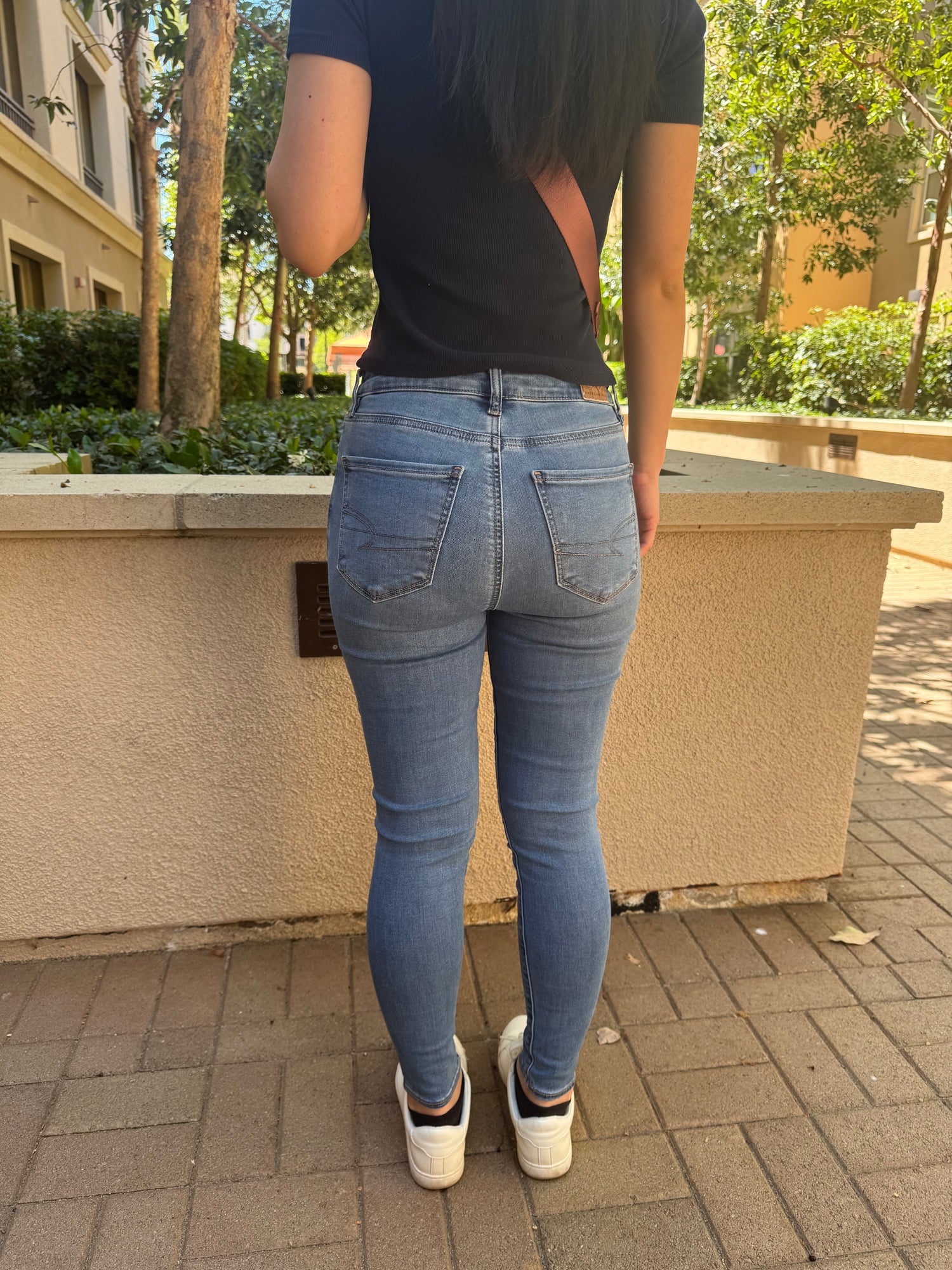 AE 女生 高腰Jegging