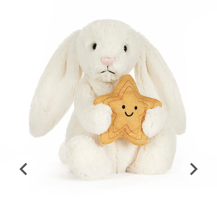 預購 Jellycat 奶油兔抱星星