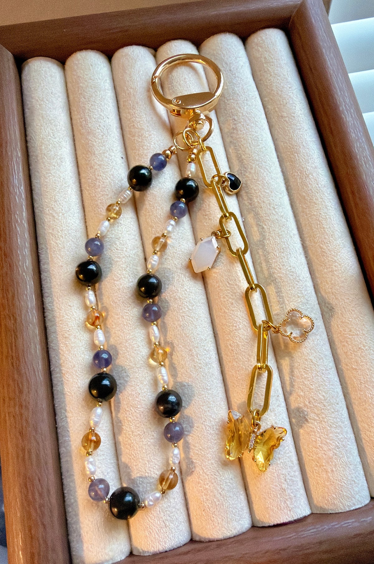 手工 水晶吊飾 勇敢追夢 吸引豐盛