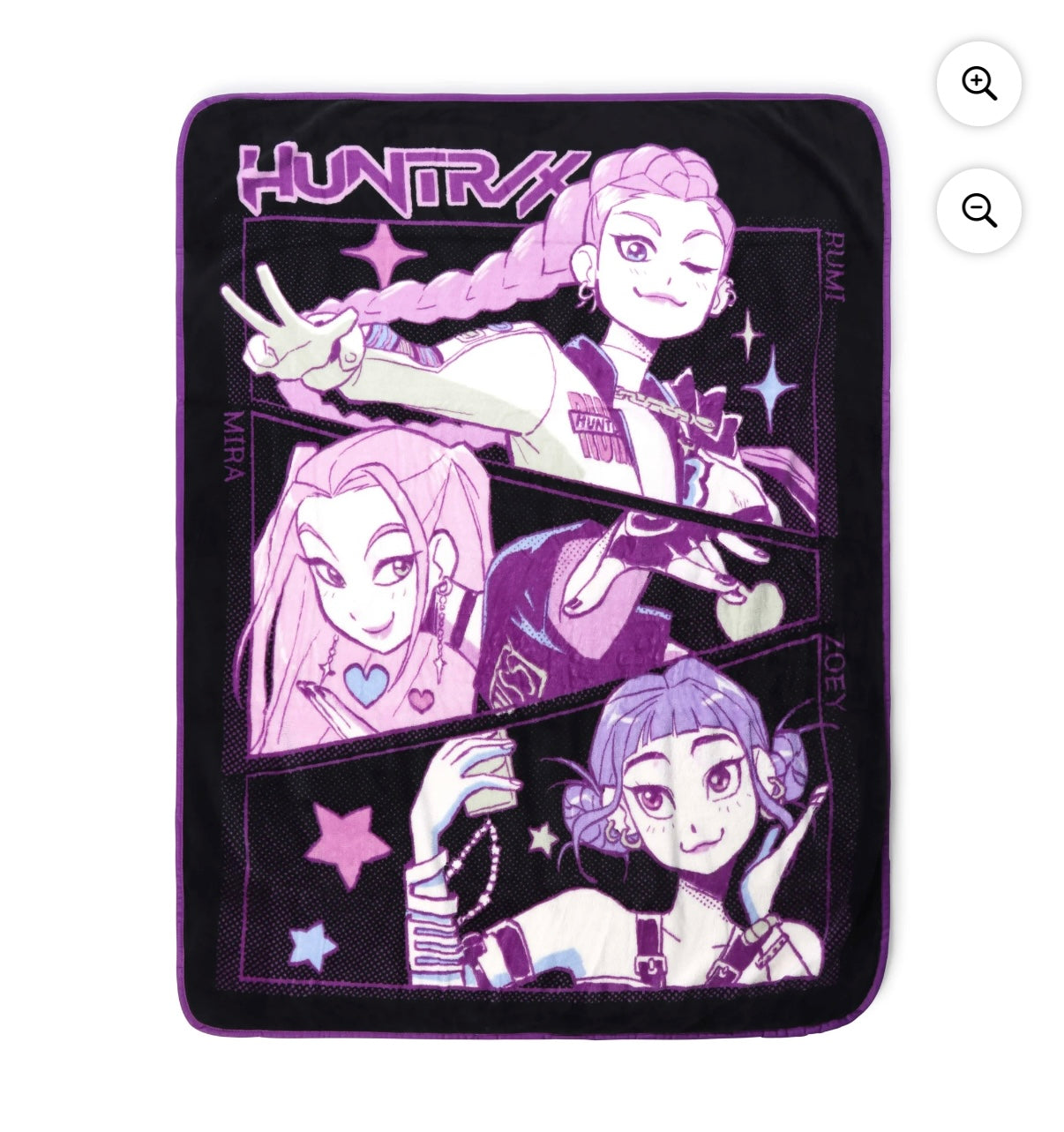 預購 kpop demon hunter 毯子 第一款