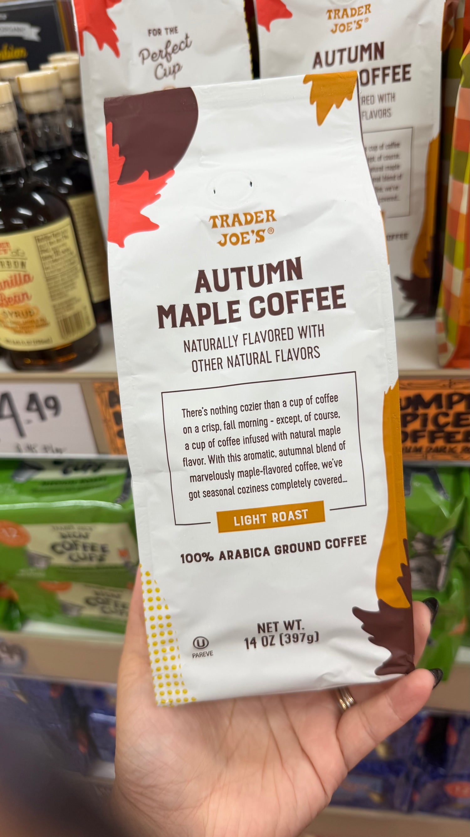 Trader Joe 最愛回歸 楓糖淺培咖啡粉