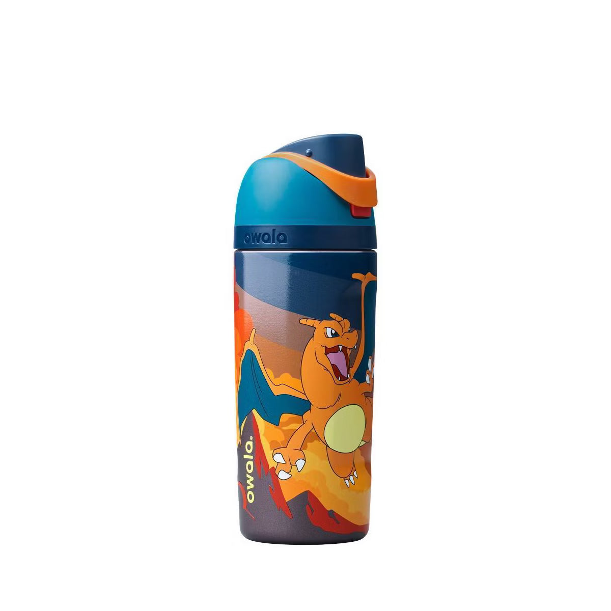 Owala 經典吸管不銹鋼水壺 - 噴火龍 - Charizard Brings the Heat - 16oz