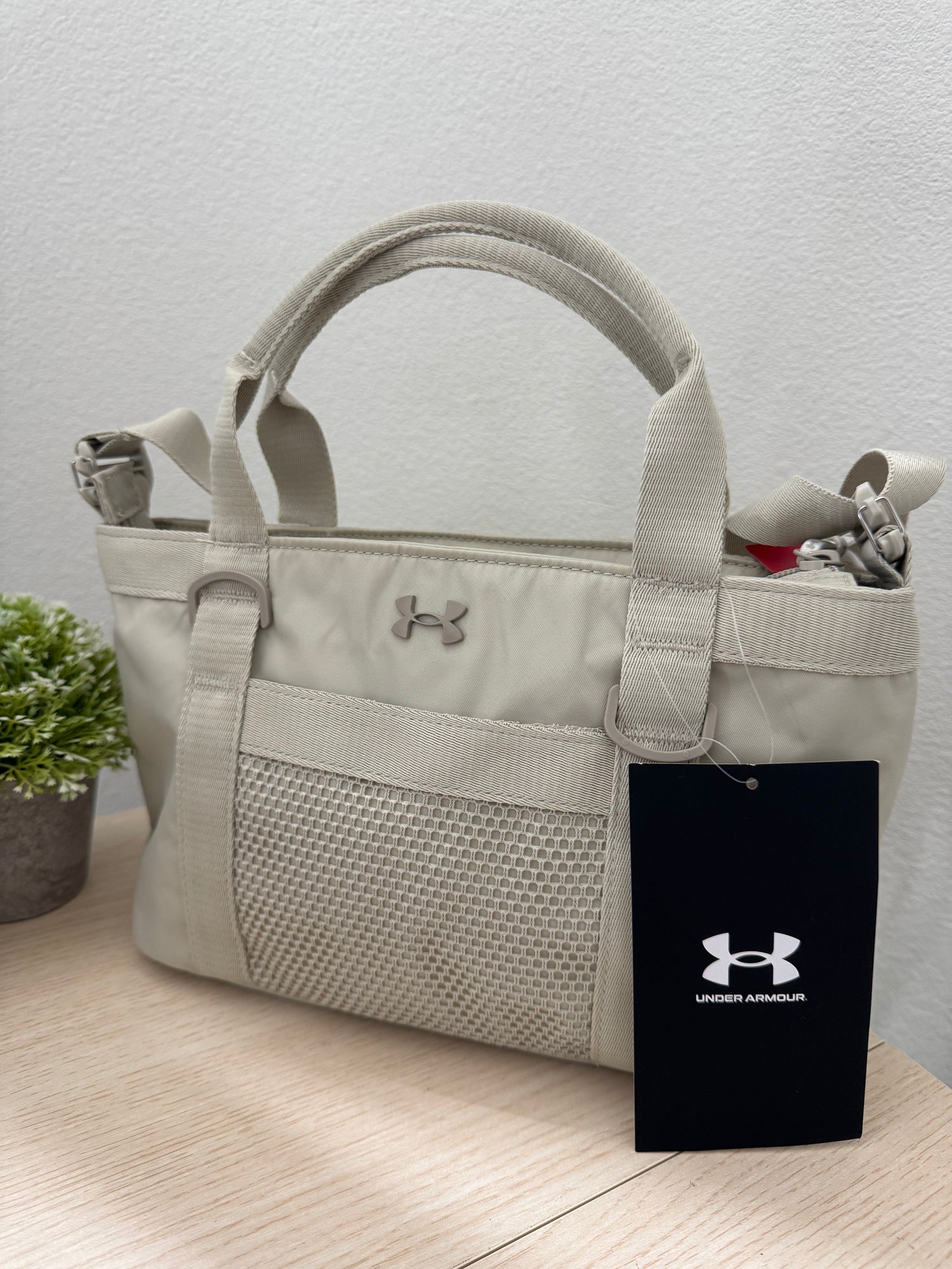 UA Studio mini 托特包 米白