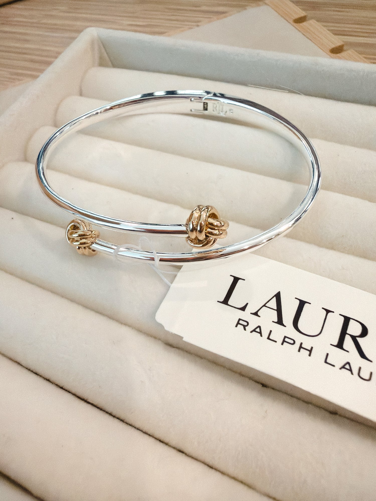 百貨 RL專櫃 金銀手環