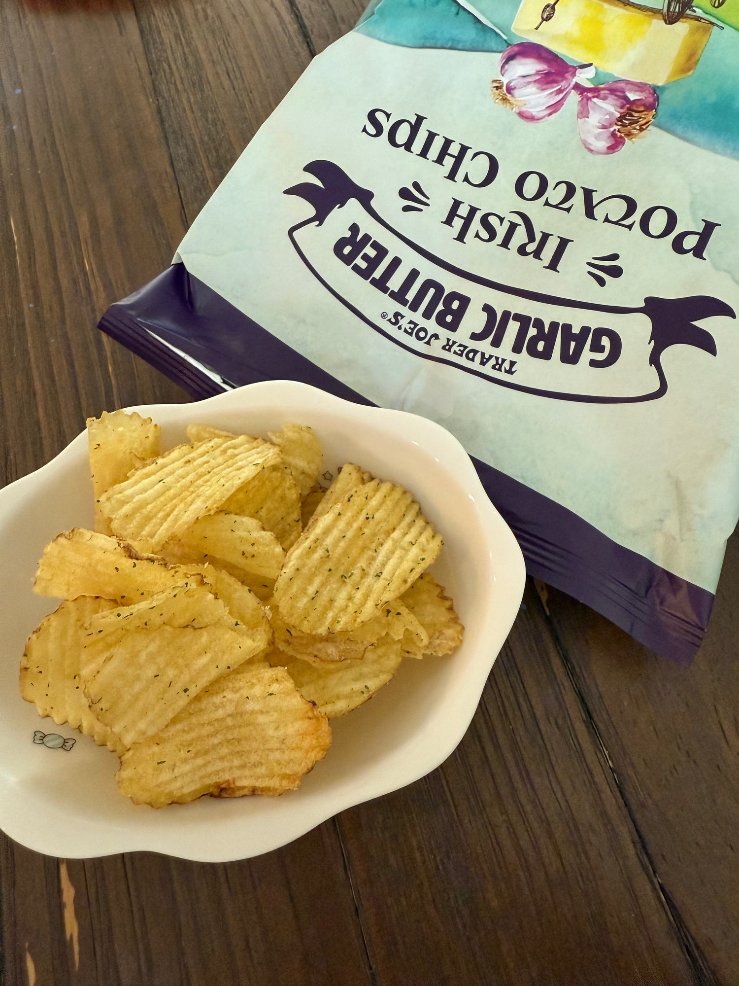 TJ 蒜香奶油洋芋片 156g