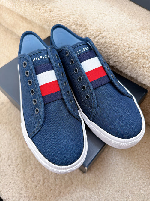 Tommy Hilfiger 懶人鞋 丹寧