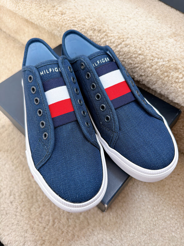 Tommy Hilfiger 懶人鞋 丹寧