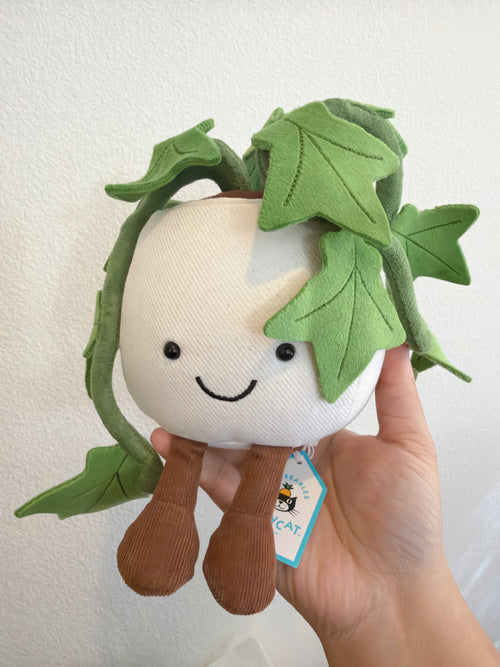 Jellycat 最新 常春藤盆摘娃娃