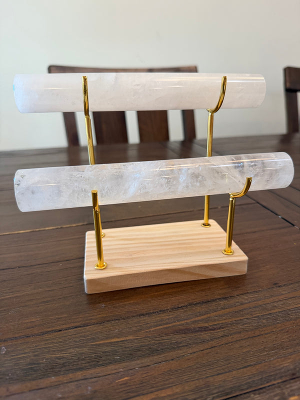 水晶 預購 白水晶 雙層 淨化架子