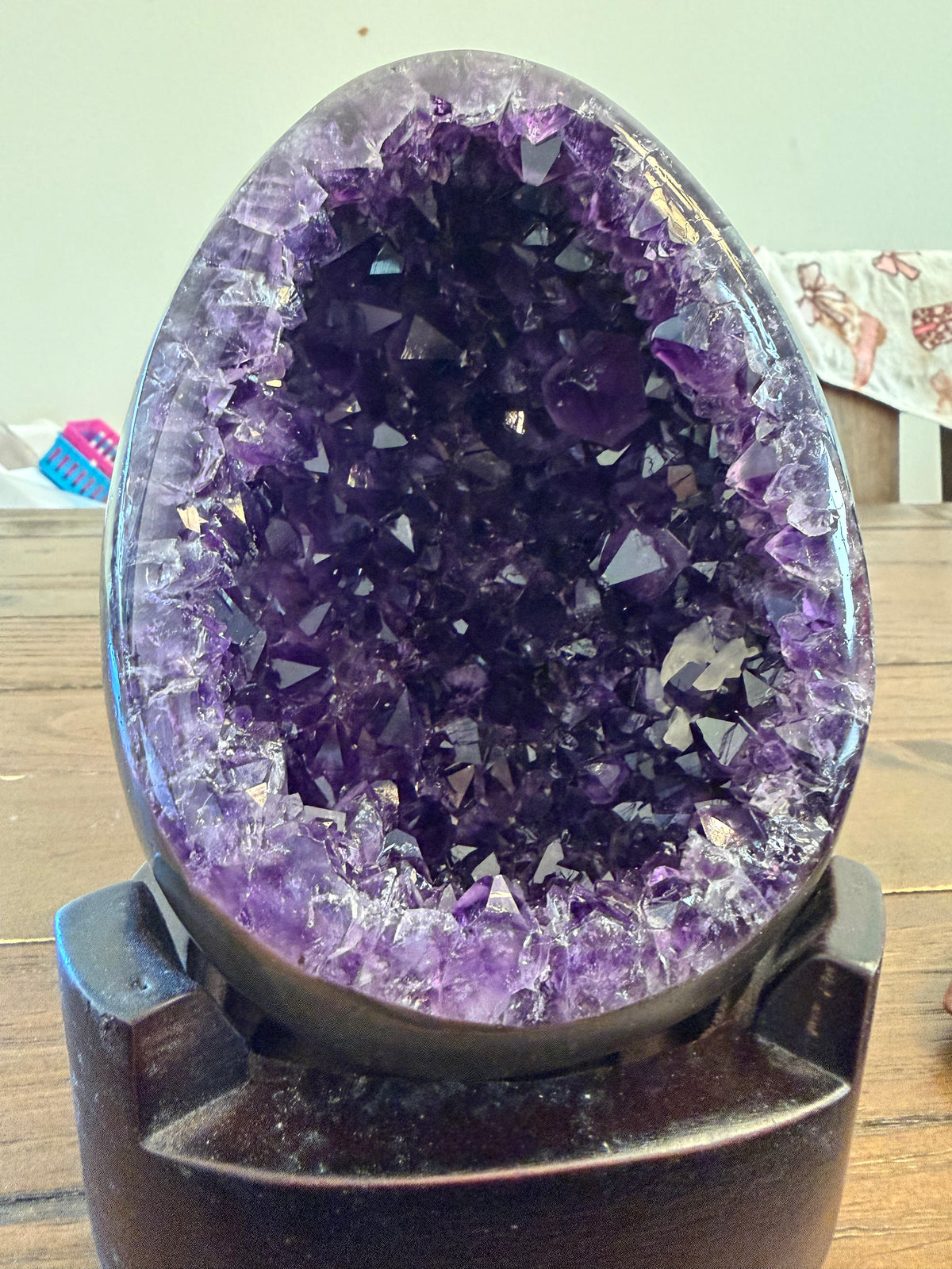 水晶 烏拉圭紫水晶洞 方解石共生 2kg