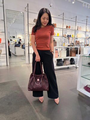 Banana 女生 羅紋短T