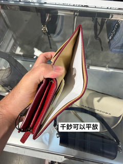 MJ專櫃 J Marc 短夾 紅色