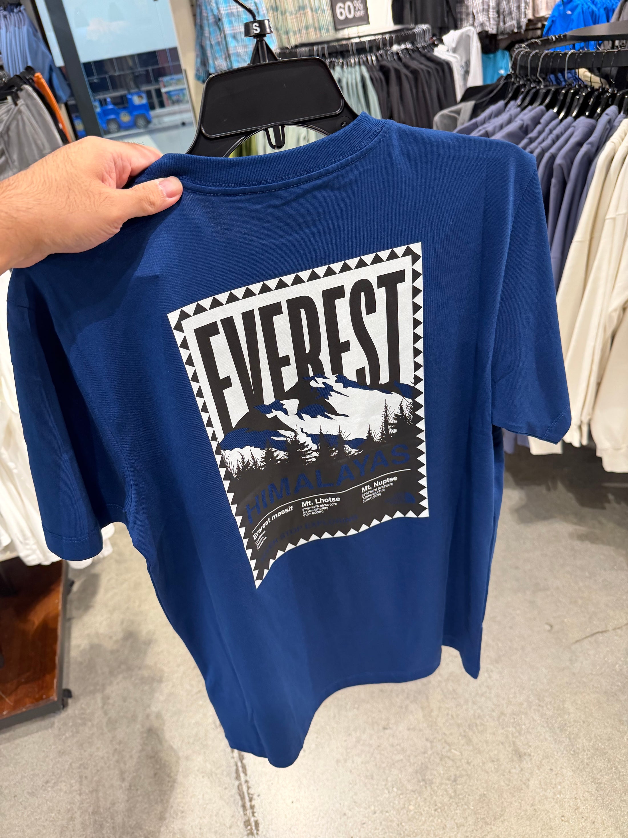 北臉 男生 聖母峰短T