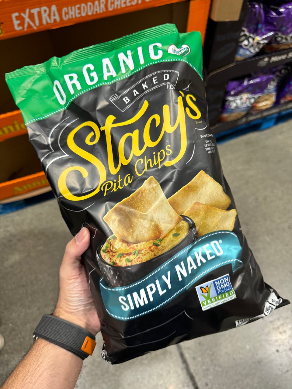 Costco Stacy pita chips 793g Americanjoy美國代購