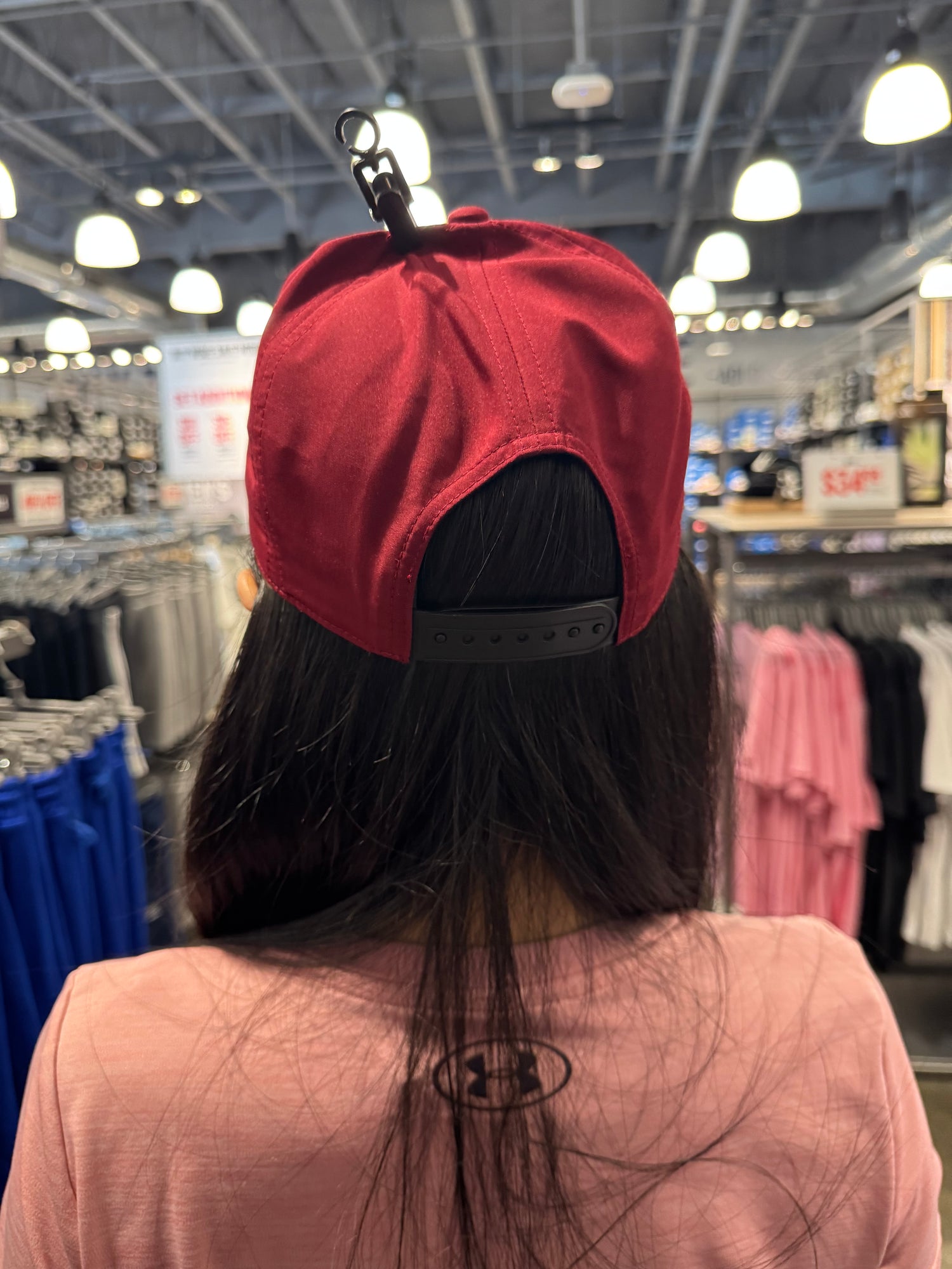 Adidas 高爾夫球帽 酒紅