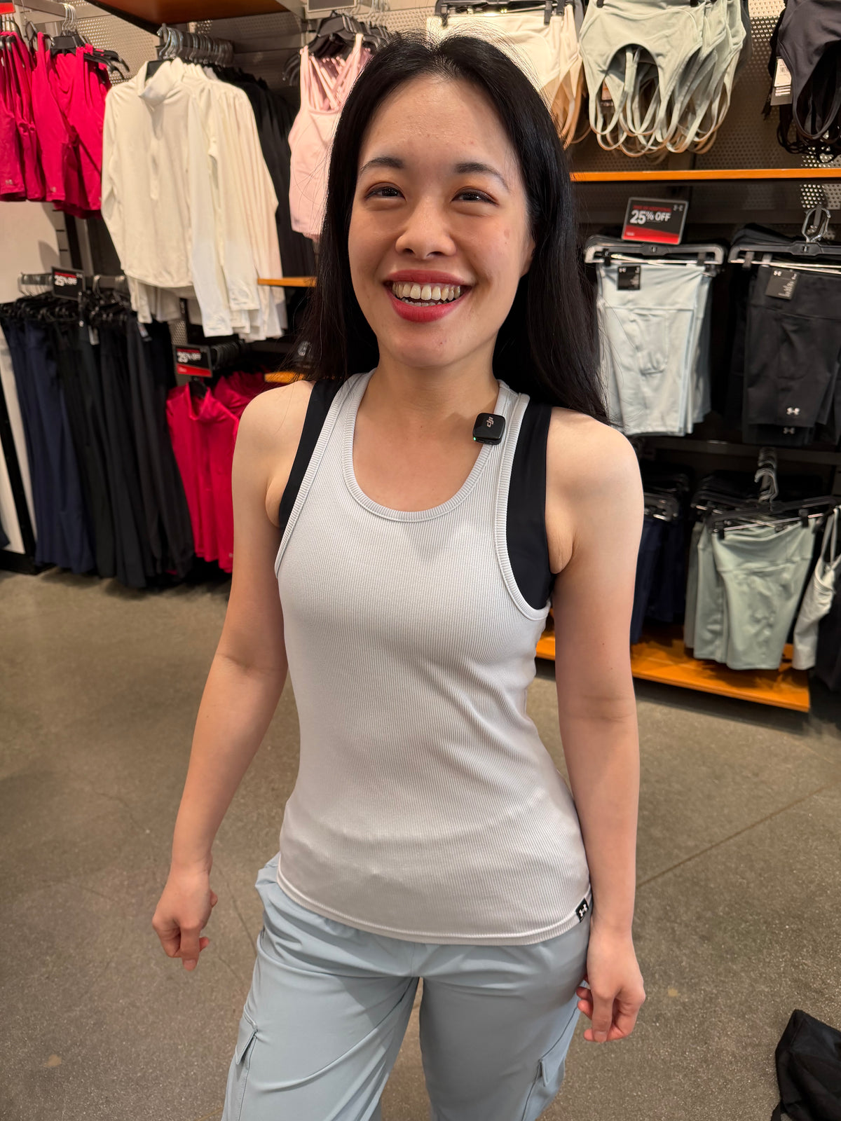 UA 女生 羅紋背心