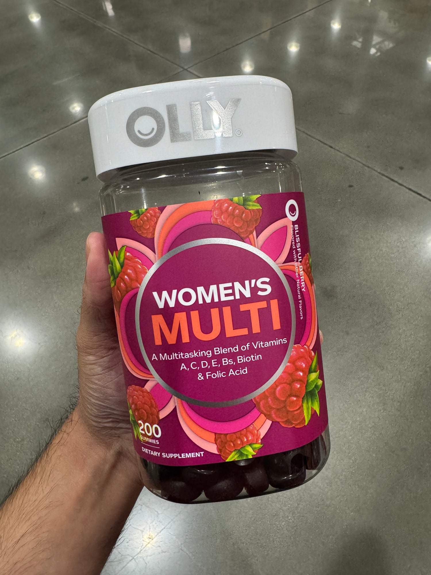 Costco 最新 Olly 女生綜合維他命 200顆