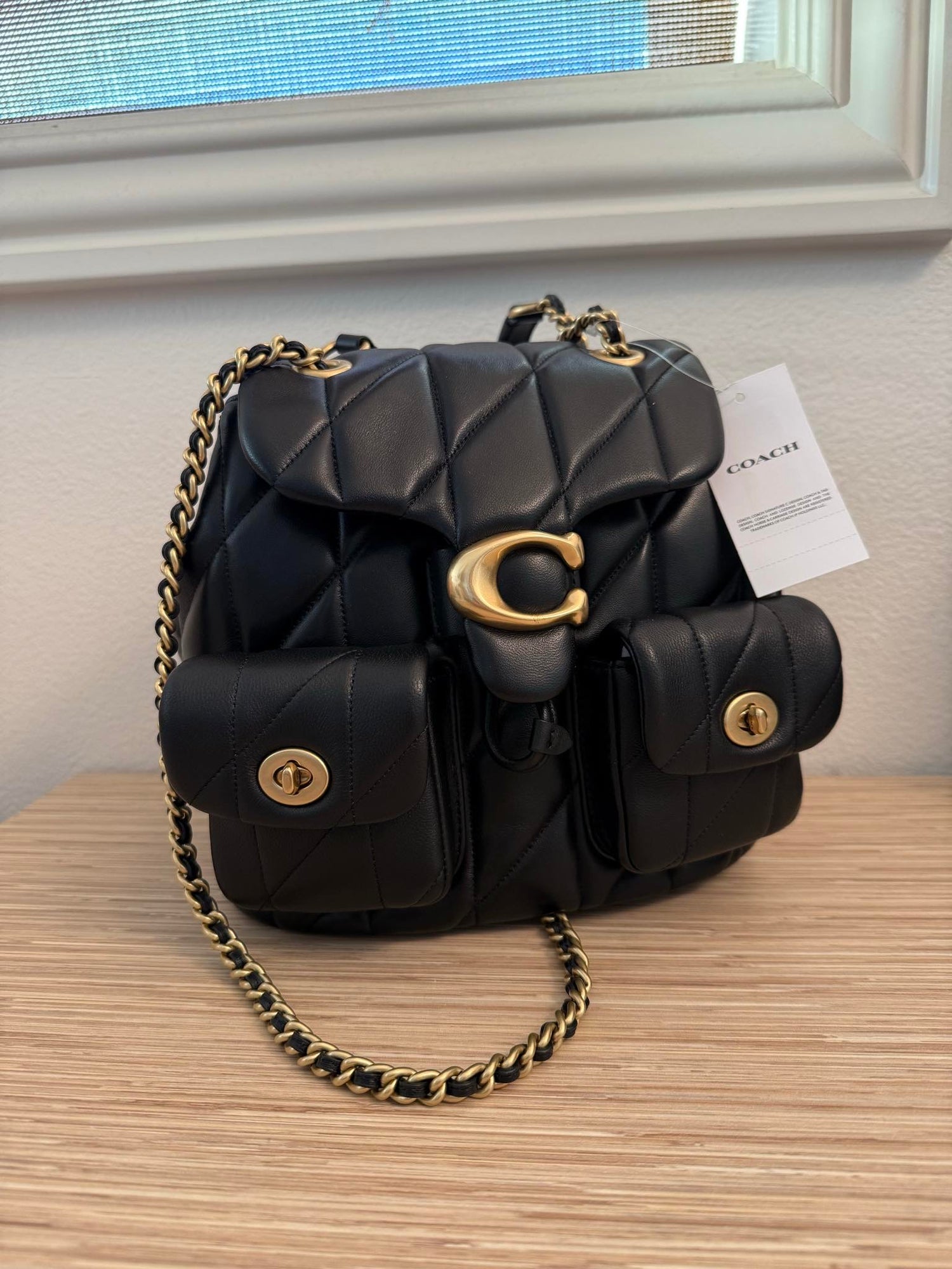 Coach 專櫃 Tabby 後背包