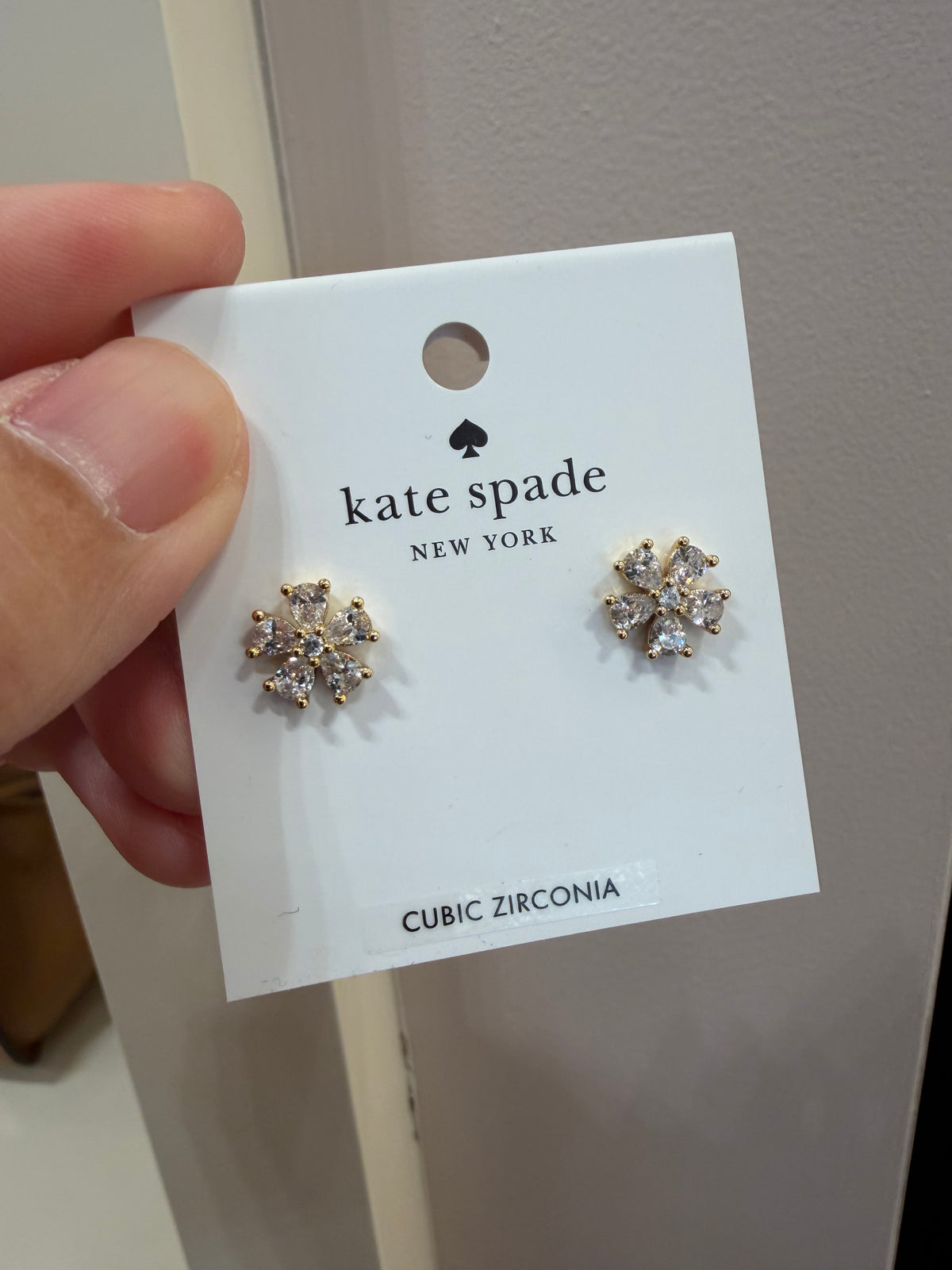 KS outlet 飾品 - 雪花 耳針