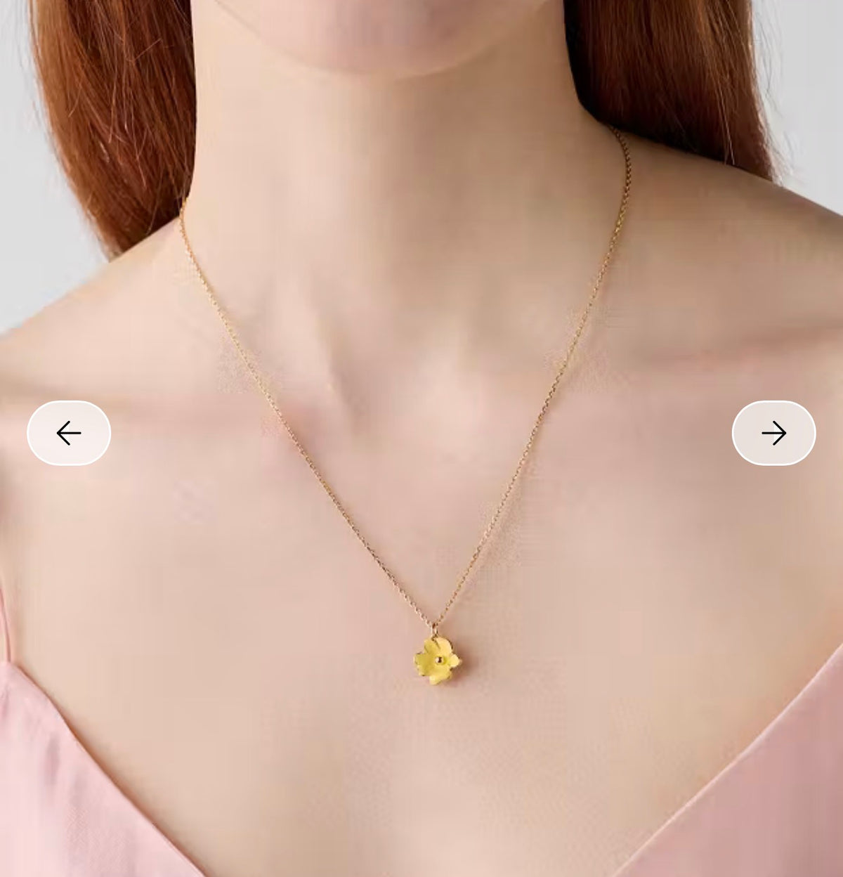KS outlet 飾品 - 鬱金香 項鍊