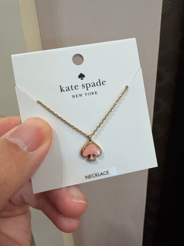 KS outlet 飾品 - 黑桃 項鍊