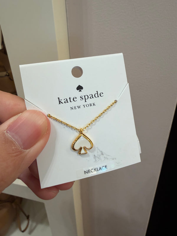 KS outlet 飾品 - 黑桃 項鍊