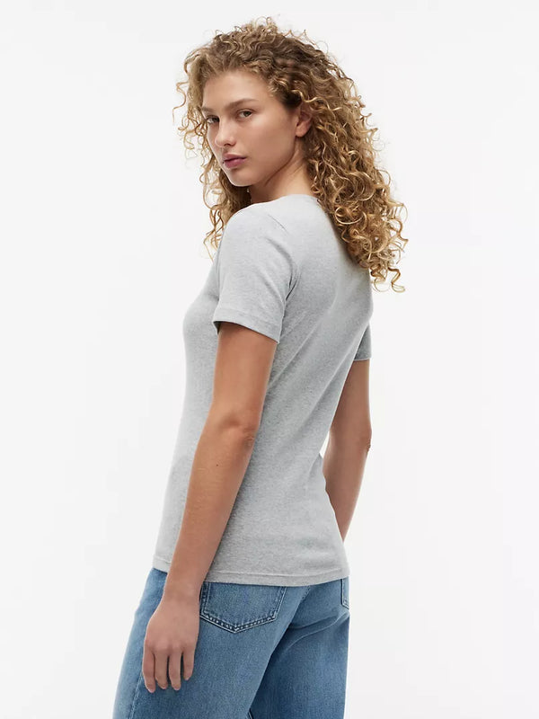 Tommy 女生 圓領 小logo短T