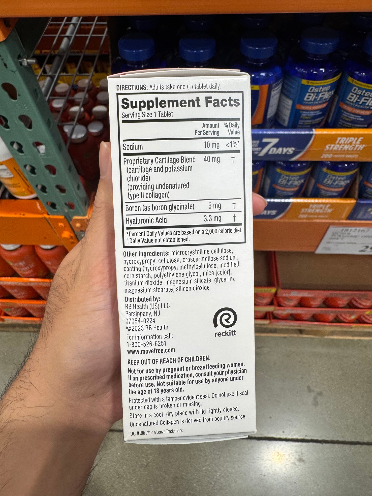 [提前享折扣] Costco Move Free 益節三效款 - 75顆