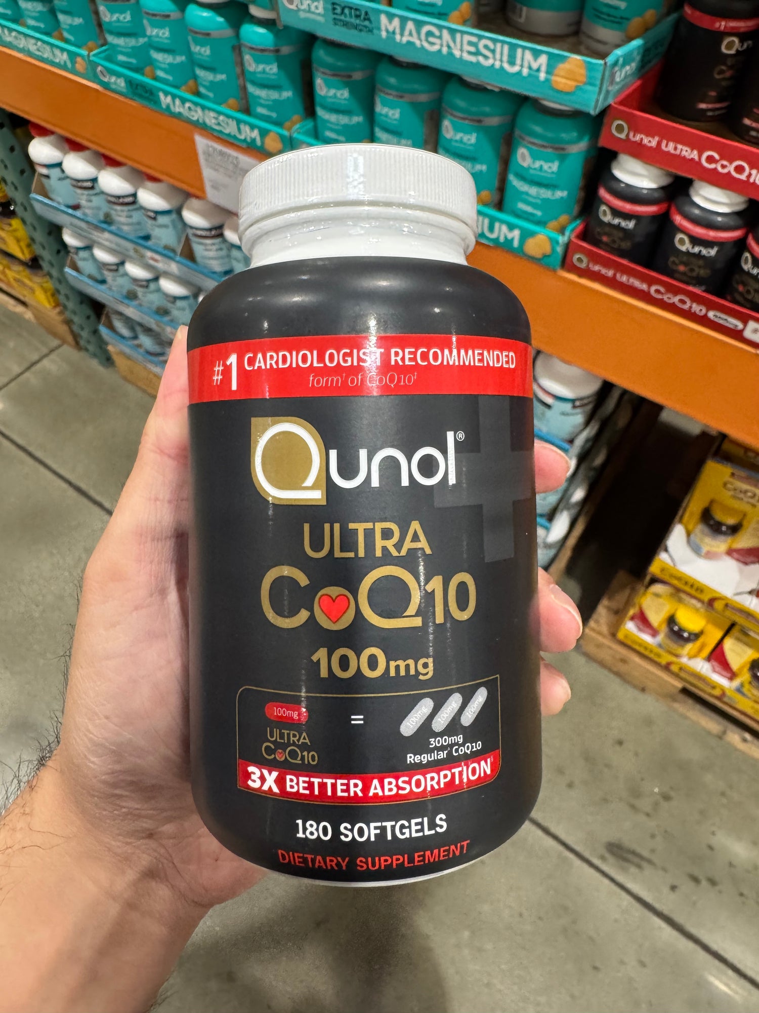 Costco Qunol CoQ10 100MG