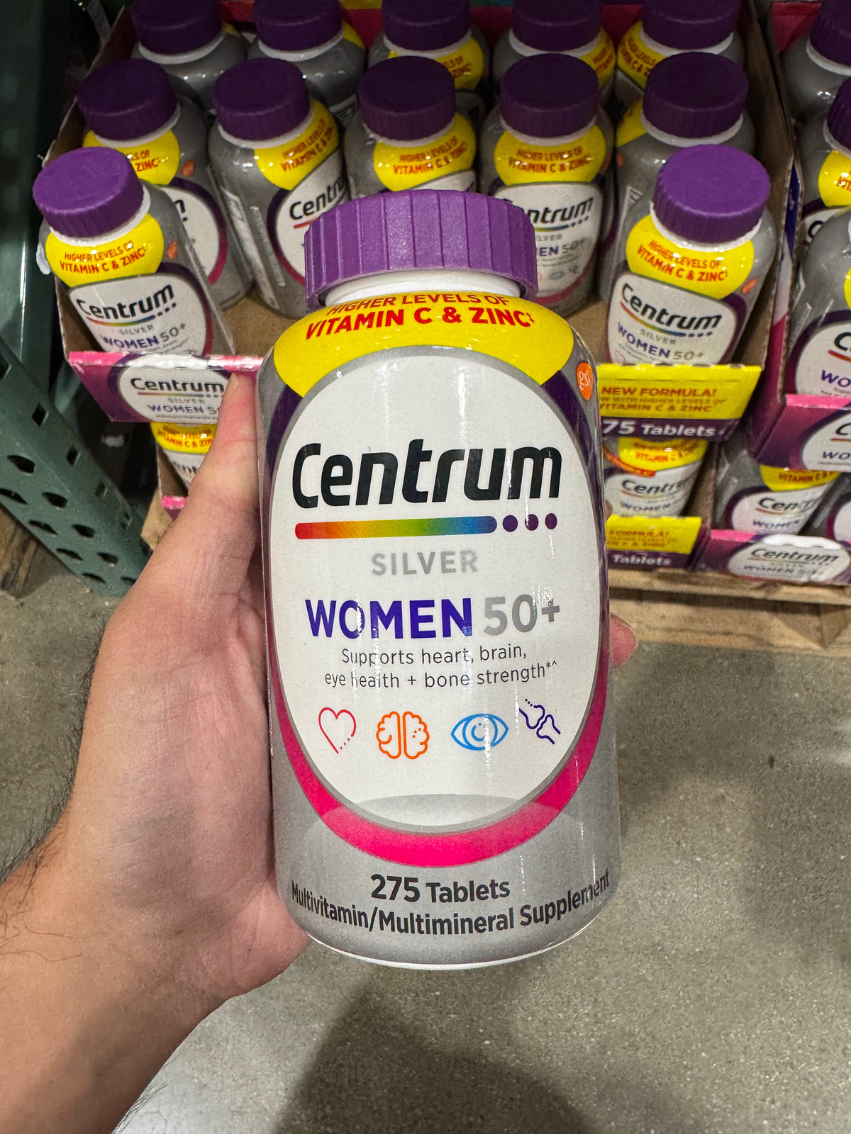 Costco 善存 - 女生銀寶 -  275顆