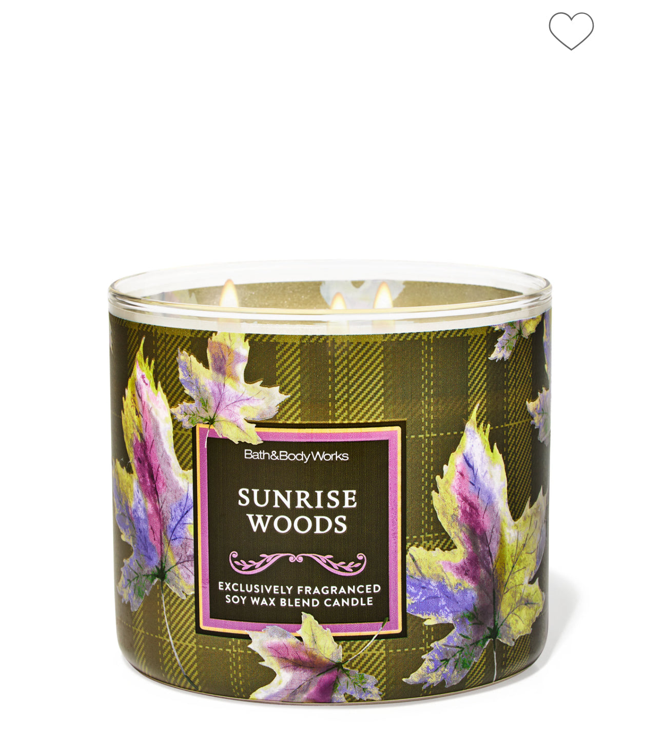 BBW 三蕊蠟燭 日出木 - Sunrise Wood