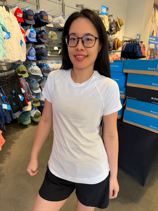 Columbia 女生 Siena 透氣短T