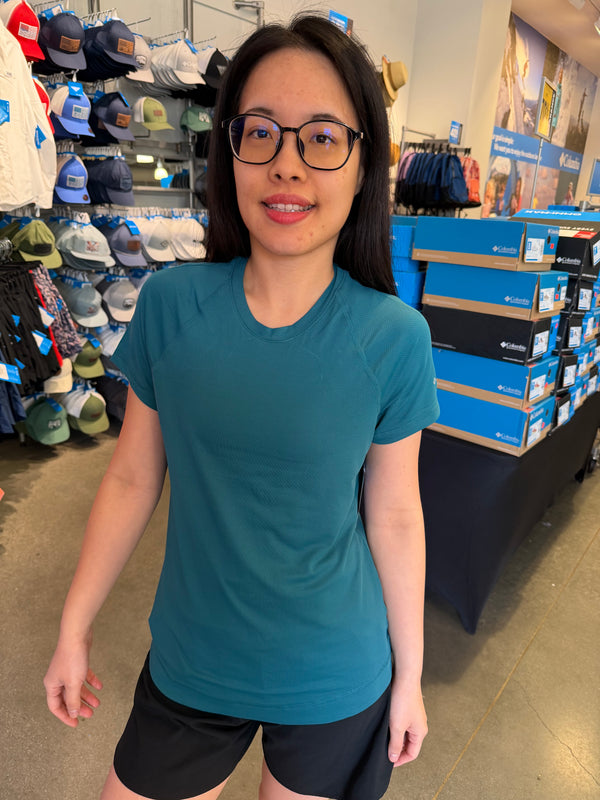 Columbia 女生 Siena 透氣短T