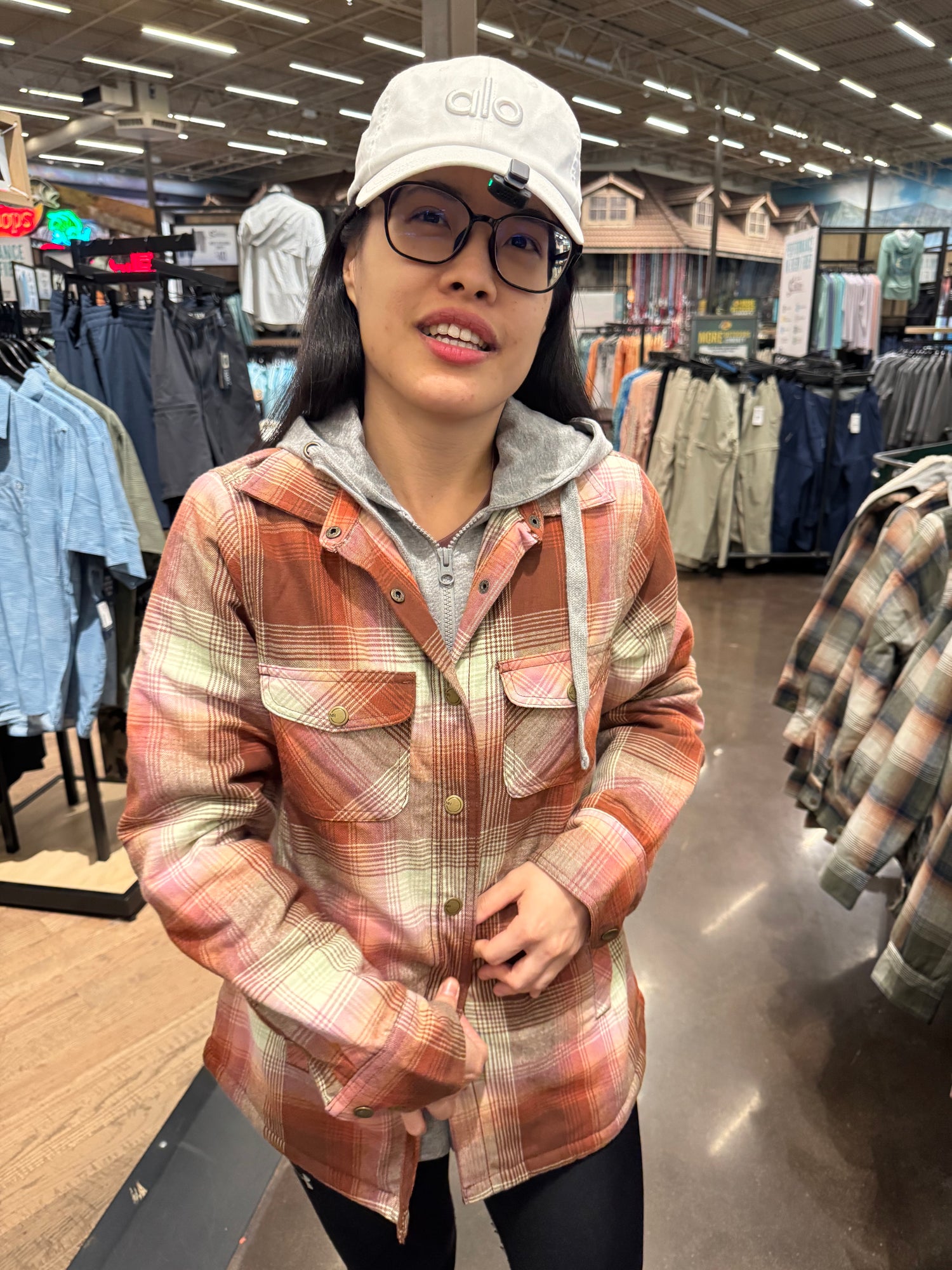 Natural Reflection Briar熊寶寶毛格紋外套