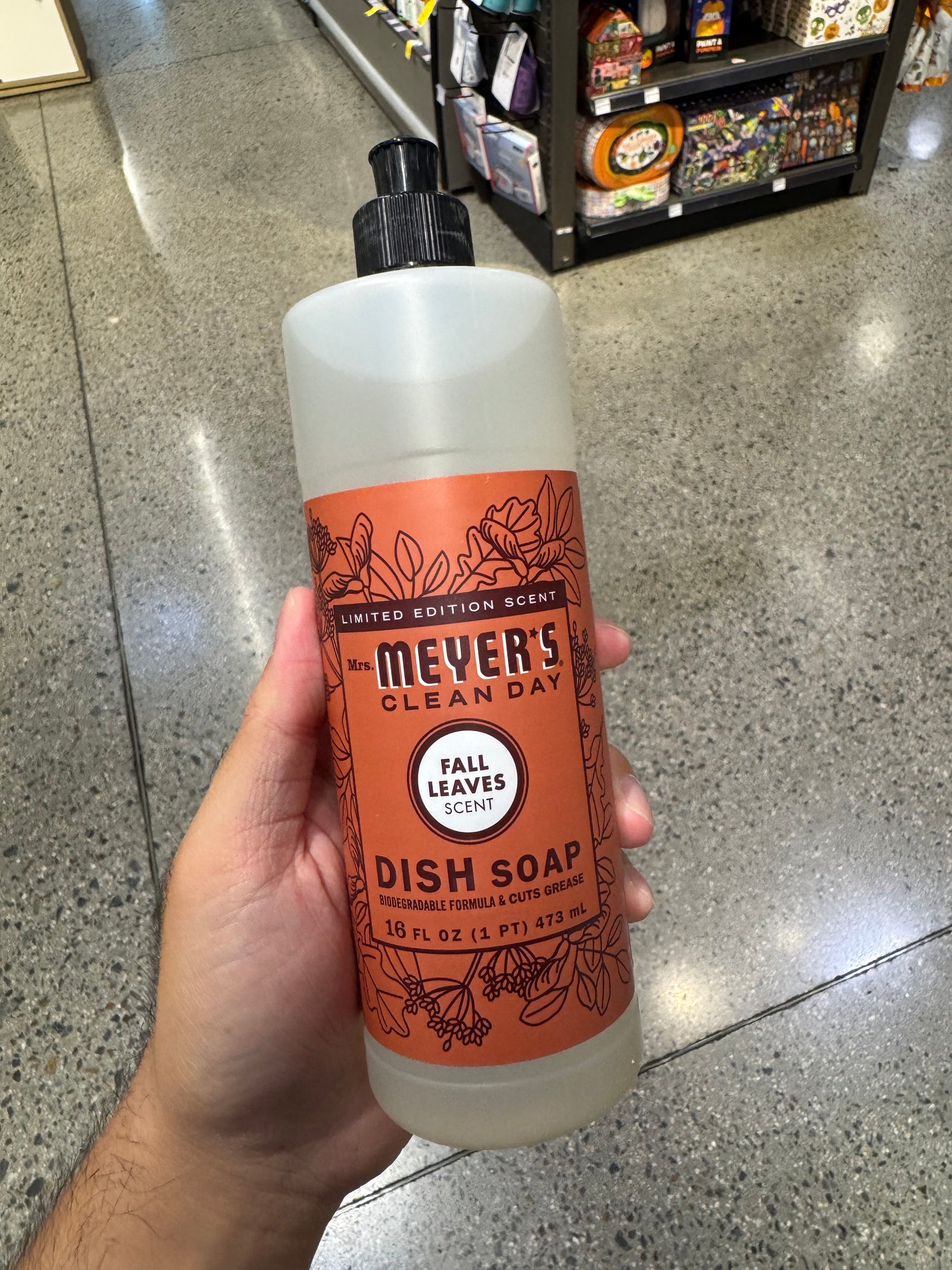 Wholefood Mrs Meyer 天然洗碗精 - 秋天限定