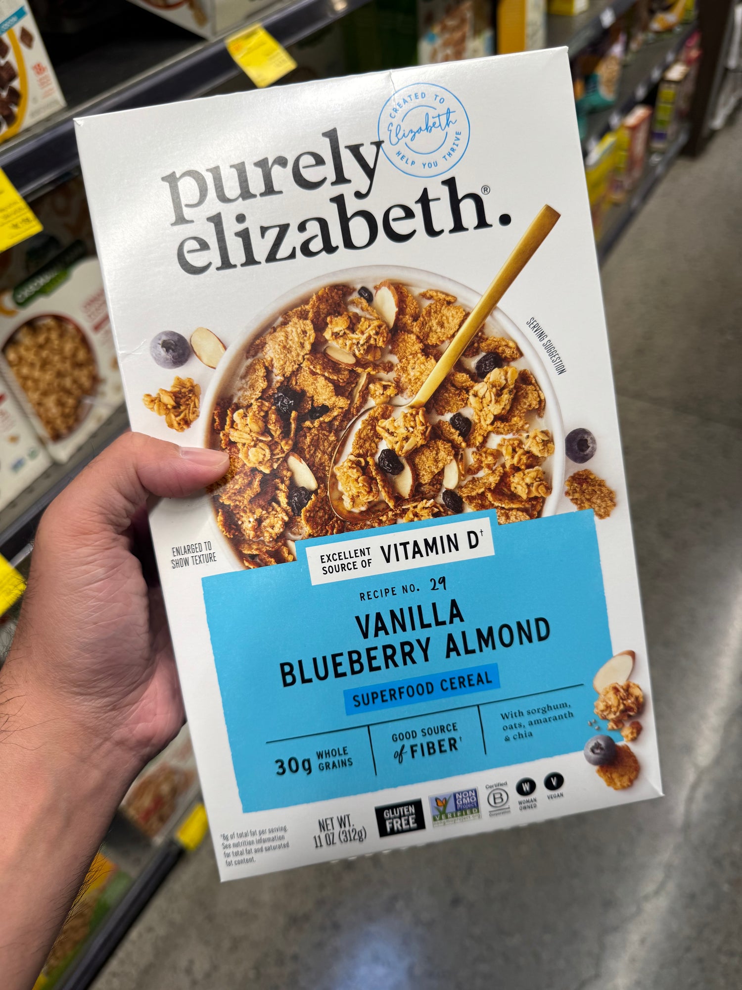 Wholefood 健康cereal Elizabeth
