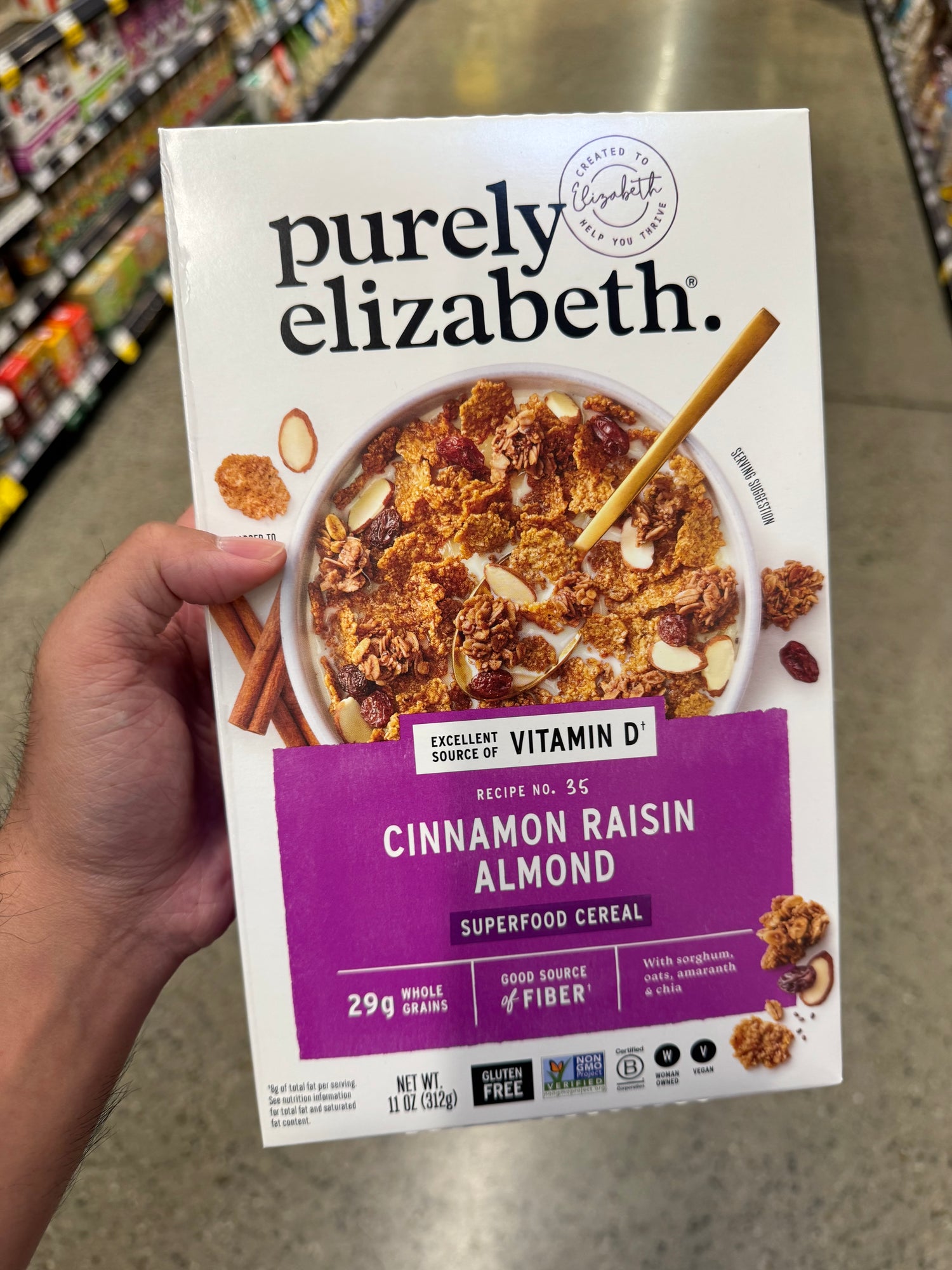 Wholefood 健康cereal Elizabeth