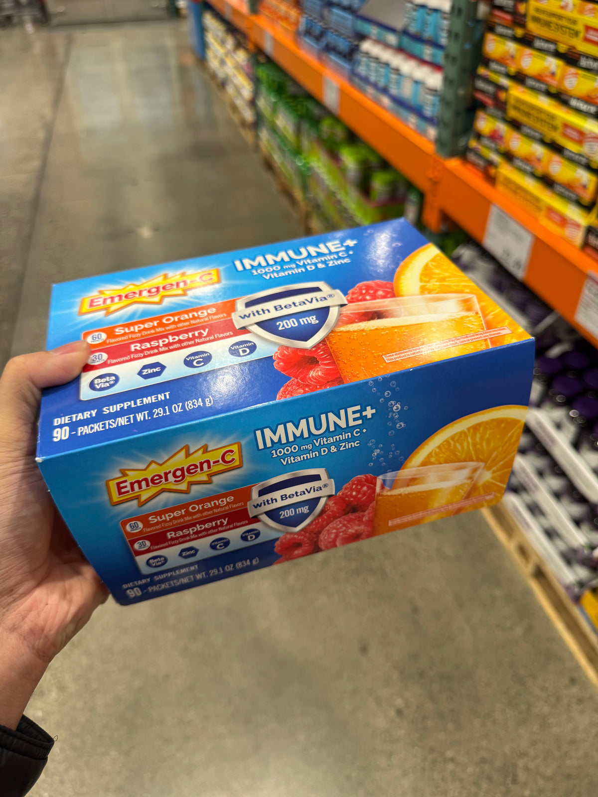 Costco Emergen C 高級版 90小包