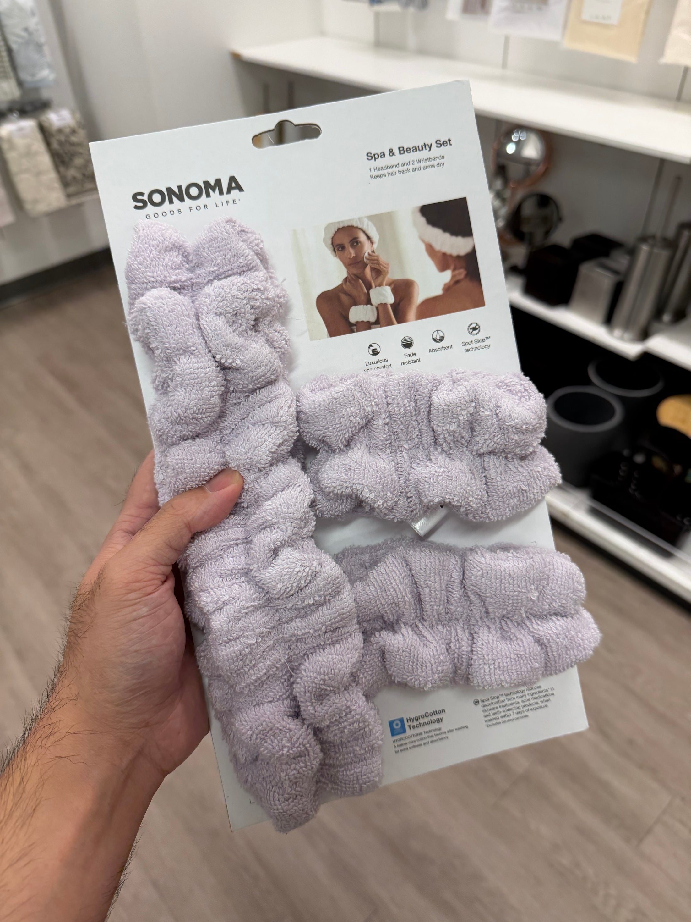 Kohls Sonoma 洗臉卸妝 防漏水圈圈