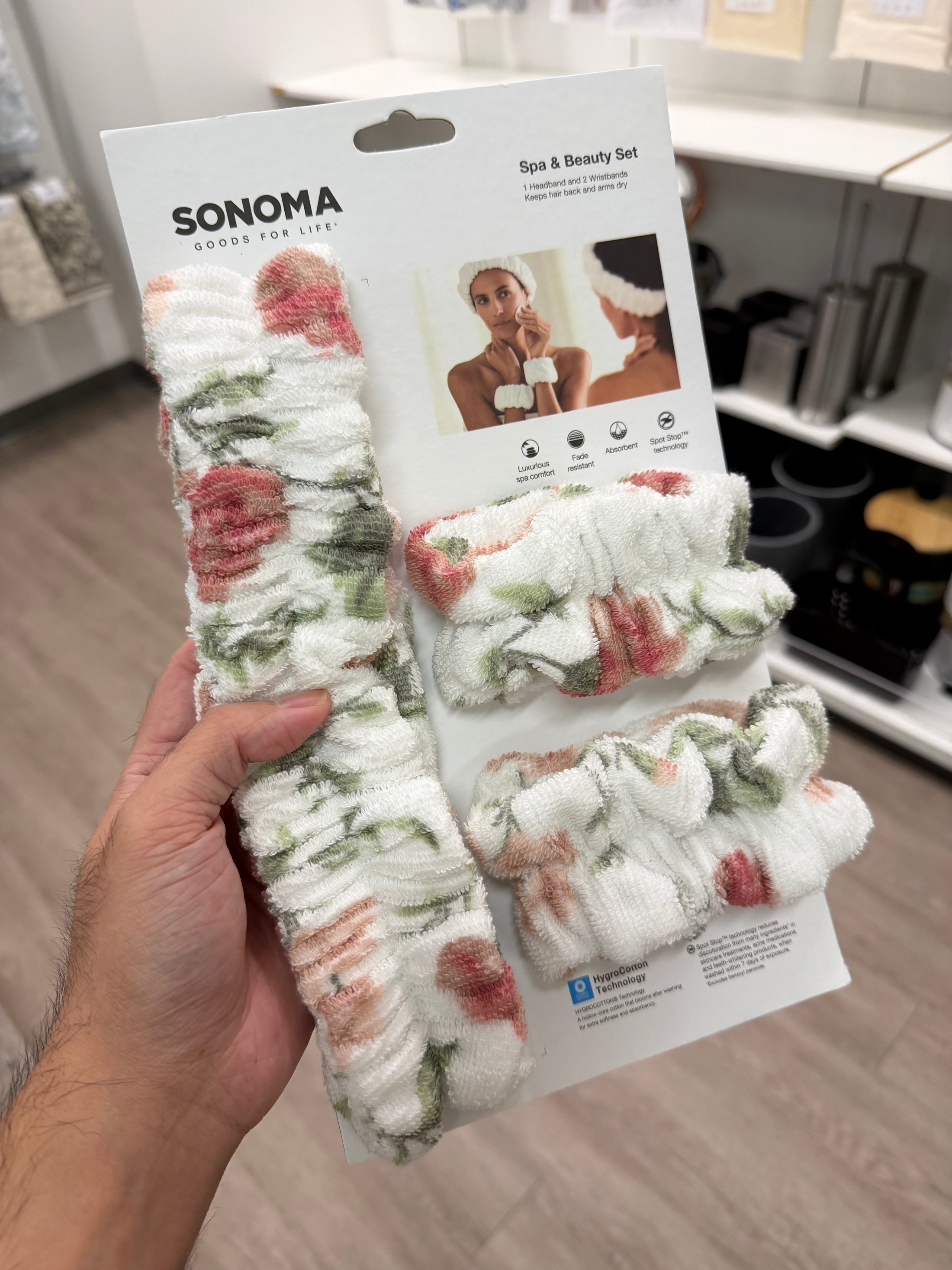 Kohls Sonoma 洗臉卸妝 防漏水圈圈