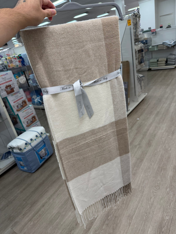 Kohls 義大利製 - 奶茶格子