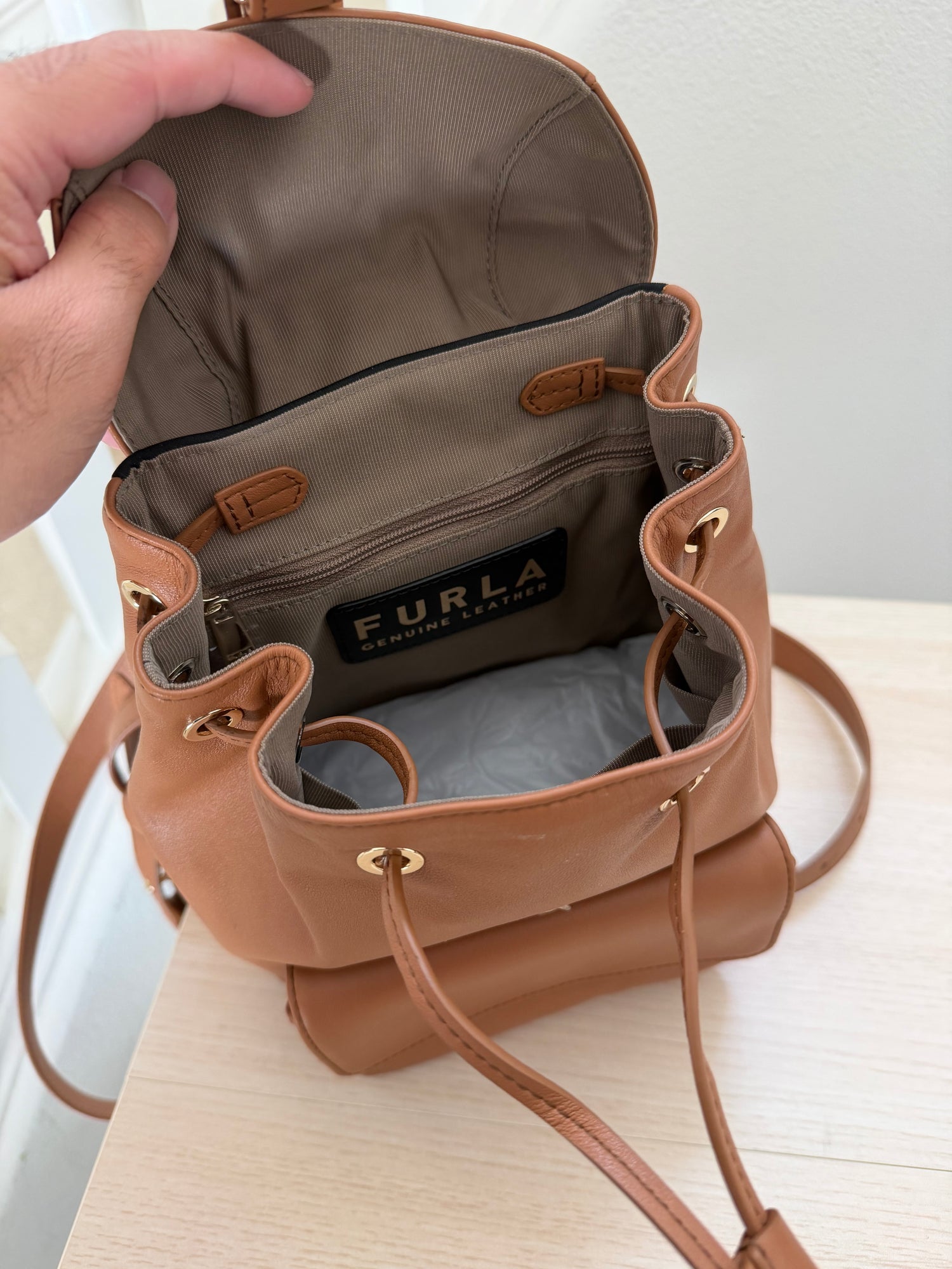 Furla專櫃 Flow 小後背包 23