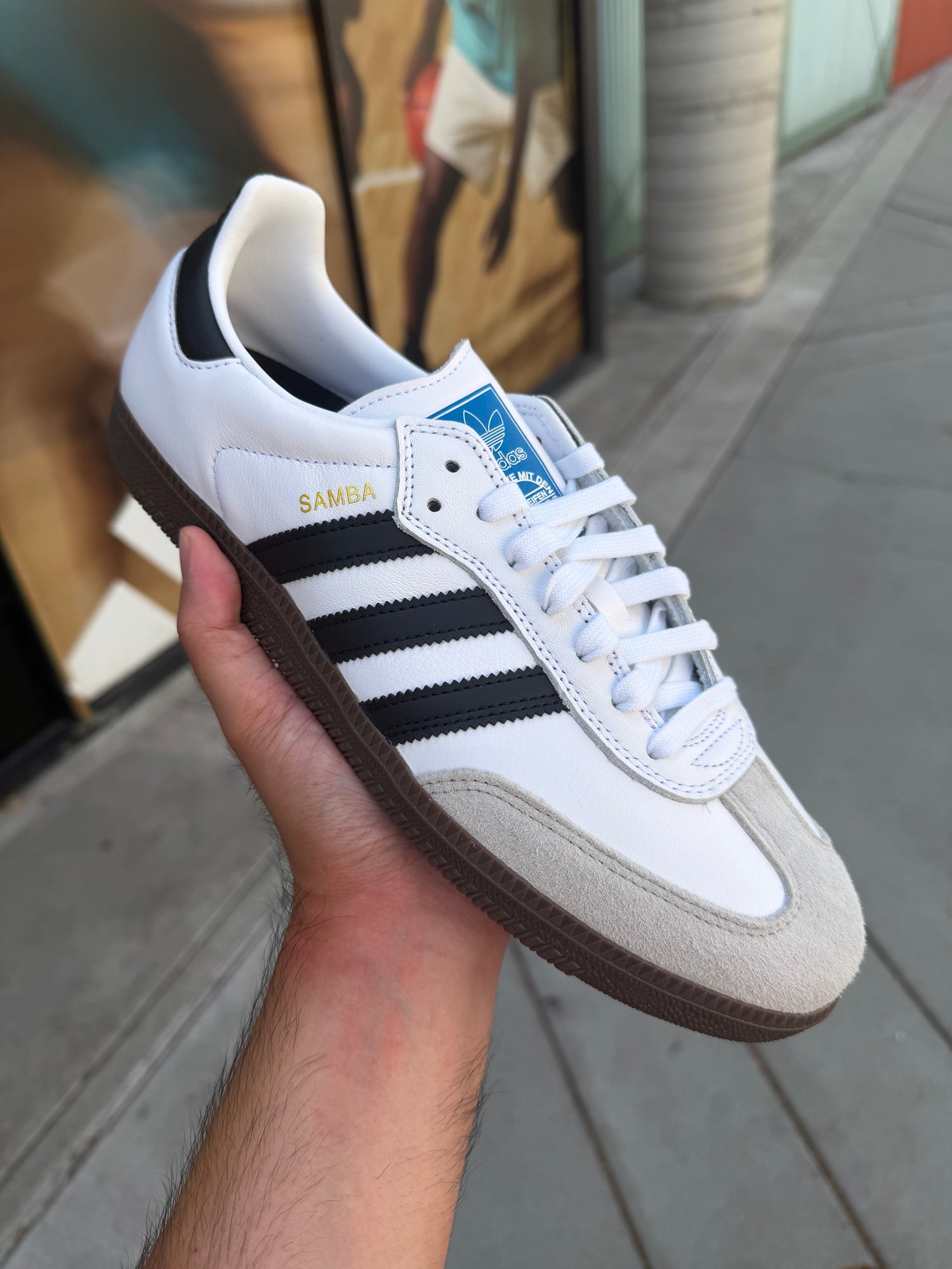 Adidas 男生 Samba ADV 經典色