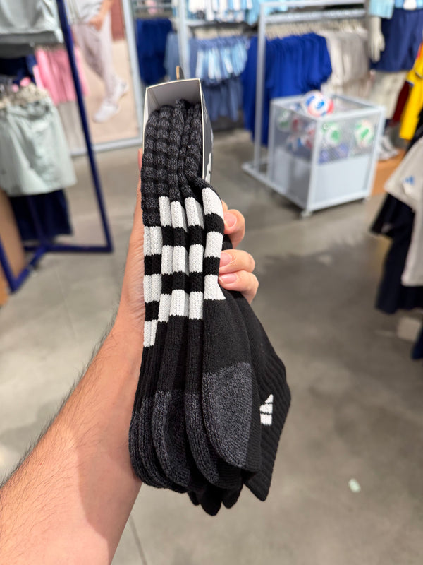 Adidas 男生 快乾短襪 三雙組